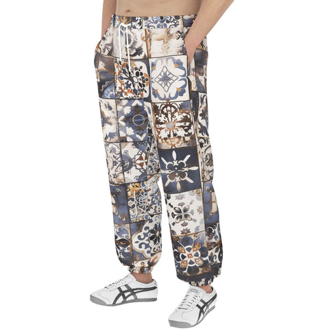 Men's Sweatpants Vintage Moroccan Tiles