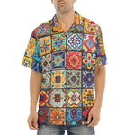 Hawaiian Shirt Colorful Mosaic Ceramic Tiles