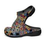 Classic Clogs Colorful Mosaic Ceramic Tiles