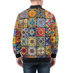 Bomber Jacket Colorful Mosaic Ceramic Tiles