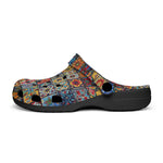 Classic Clogs Colorful Mosaic Ceramic Tiles