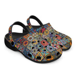 Classic Clogs Colorful Mosaic Ceramic Tiles