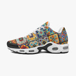 Air Cushion Sneakers Colorful Mosaic Ceramic Tiles