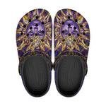 Classic Clogs Mystical Sun and Moon Design