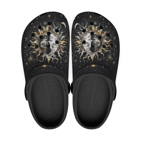 Classic Clogs Sun and Moon Celestial Elements