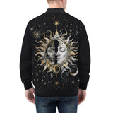 Bomber Jacket Sun and Moon Celestial Elements