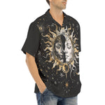 Hawaiian Shirt Sun and Moon Celestial Elements