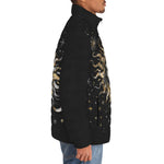 Down-Padded Puffer Jacket Sun and Moon Celestial Elements