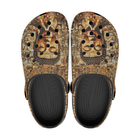 Classic Clogs Buddha Tiny Images Mosaic