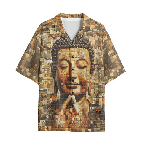 Hawaiian Shirt Buddha Tiny Images Mosaic