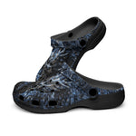 Classic Clogs Dark Blue Chinese Dragon