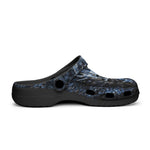 Classic Clogs Dark Blue Chinese Dragon