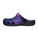 Classic Clogs Mythical Neon Blue Cobra Artwork