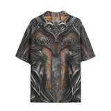 Hawaiian Shirt Mystical Carved Wooden Art