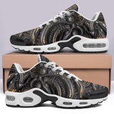 Air Cushion Sneakers Biomechanical Art Style