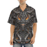 Hawaiian Shirt Biomechanical Abstract Art