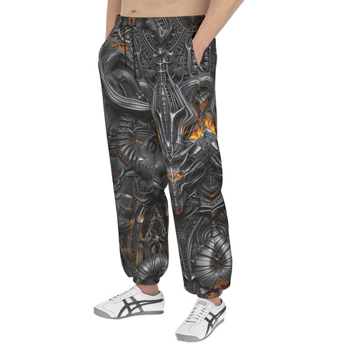 Men's Sweatpants Biomechanical Abstract Art