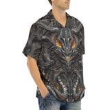 Hawaiian Shirt Biomechanical Abstract Art