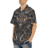 Hawaiian Shirt Biomechanical Abstract Art