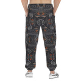 Men's Sweatpants Biomechanical Style Artwork