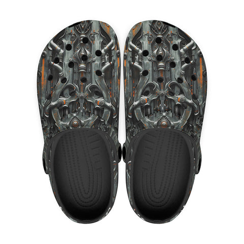 Classic Clogs Futuristic Biomechanical Art