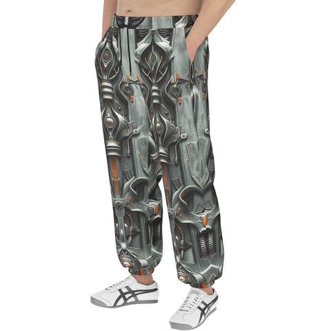 Men's Sweatpants Futuristic Biomechanical Art