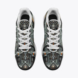 Air Cushion Sneakers Futuristic Biomechanical Art