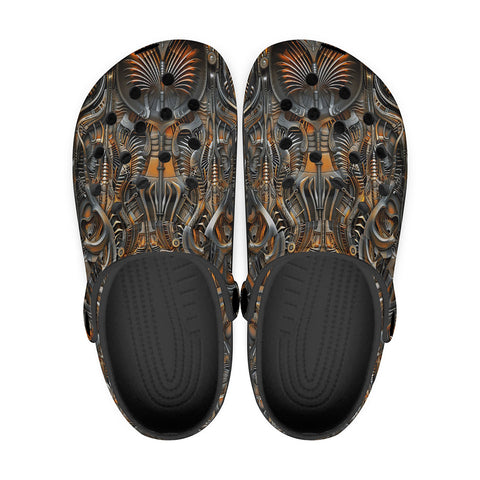 Classic Clogs Intricate Biomechanical Creatures