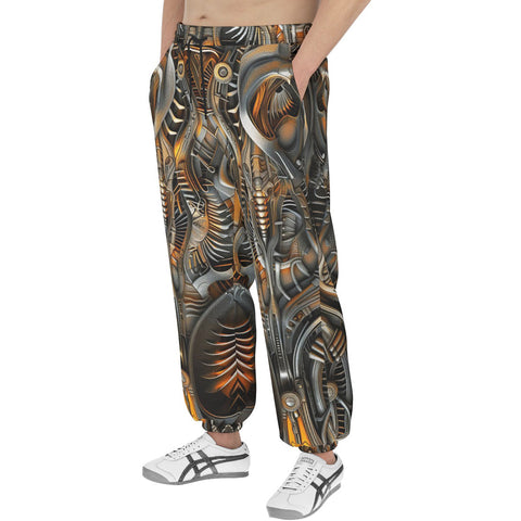 Men's Sweatpants Intricate Biomechanical Creatures