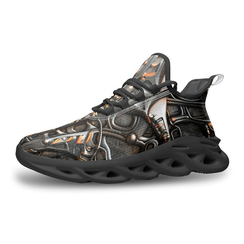 Sports Mesh Sneakers Biomechanical Futuristic Art