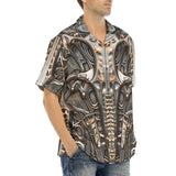 Hawaiian Shirt Biomechanical Futuristic Art