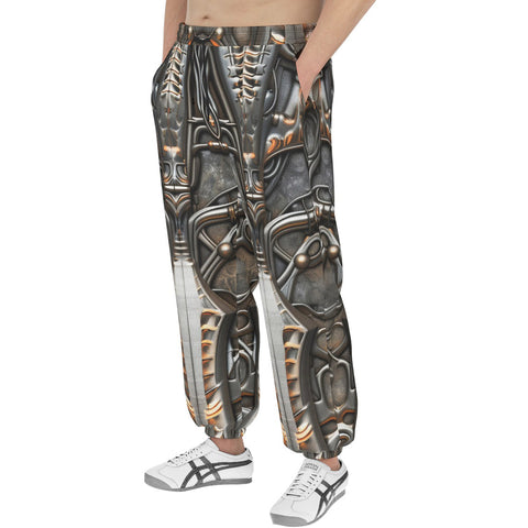 Men's Sweatpants Biomechanical Futuristic Art