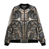 Bomber Jacket Biomechanical Futuristic Art