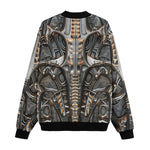 Bomber Jacket Biomechanical Futuristic Art