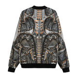 Bomber Jacket Biomechanical Futuristic Art