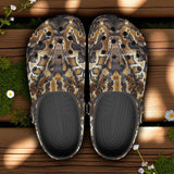 Classic Clogs Python Skin Pattern