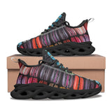 Sports Mesh Sneakers Colorful Macarons Pattern