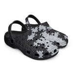 Classic Clogs Black and White Puzzle