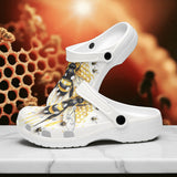 Classic Clogs Bee with Honeycomb