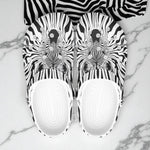Classic Clogs Optical Illusion Zebra Pattern