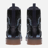 Leather Boots Dark Fantasy Dragon with Warrior