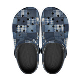 Classic Clogs Patchwork Squares Pattern