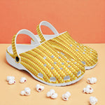 Classic Clogs Yellow Corn Cob Texture