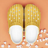 Classic Clogs Yellow Corn Cob Texture