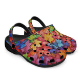 Classic Clogs Colorful Maple Leaves
