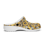 Classic Clogs Sunflowers Honeycomb and Bees Art