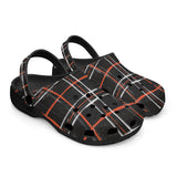 Classic Clogs Hand-drawn Plaid Pattern