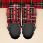 Classic Clogs Red and Black Plaid Pattern