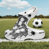 Classic Clogs Soccer Ball Texture