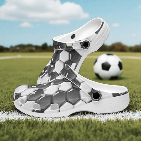 Classic Clogs Soccer Ball Texture